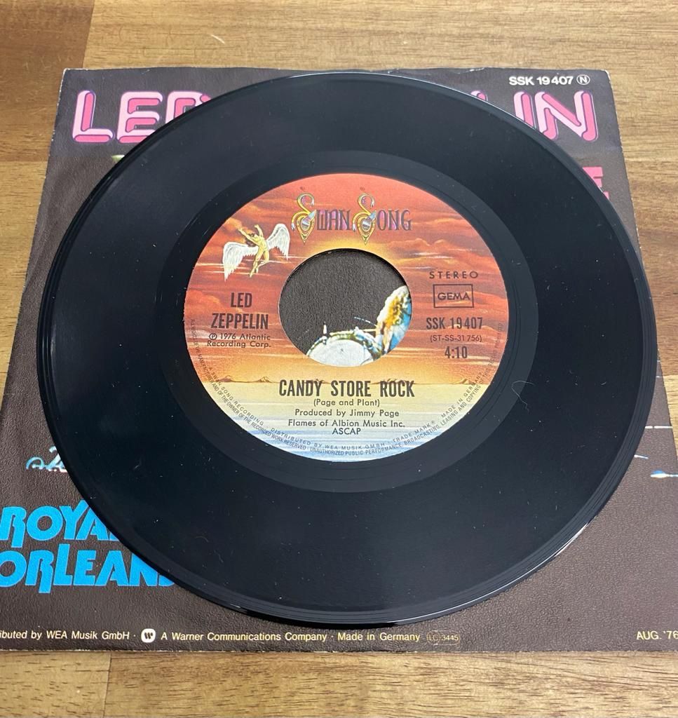 Dischi in vinile: LED ZEPPELIN Candy Store Rock EX/EX !!! – Usato da Belp venduto da B7L0 3
