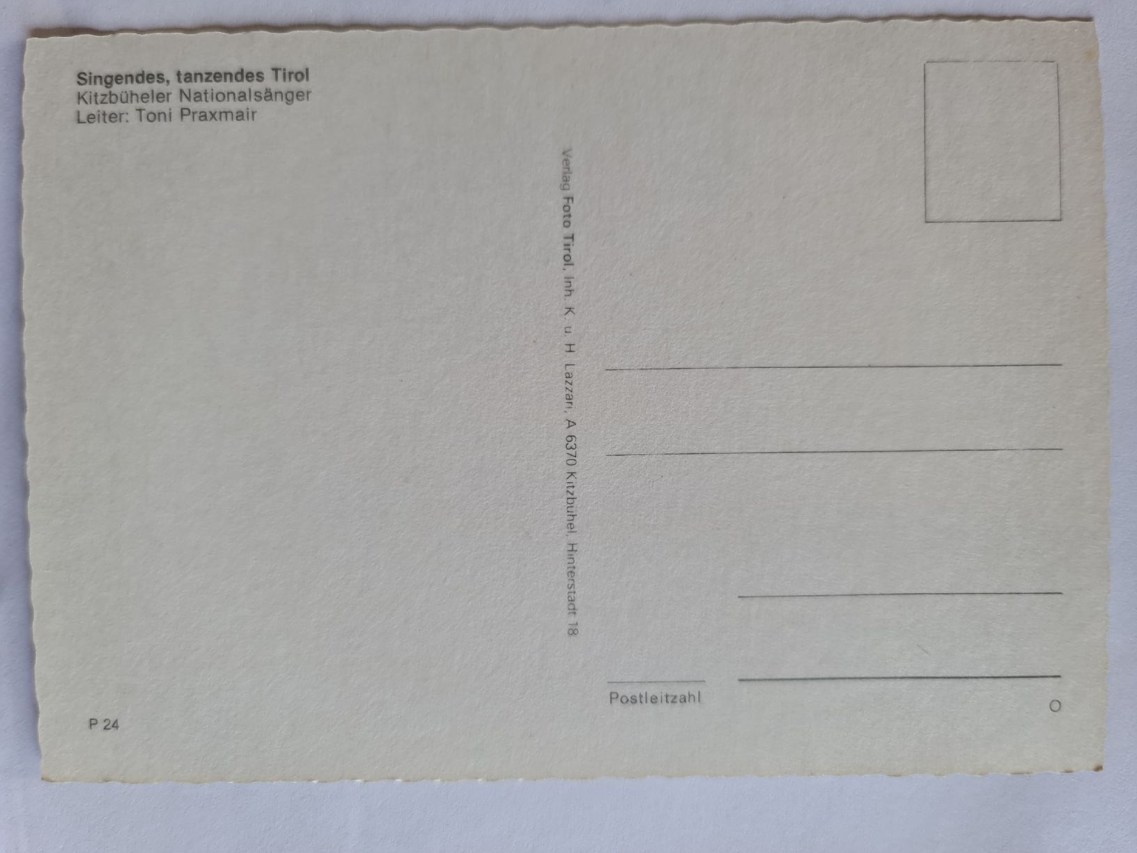 Cartoline postali: Ansichtskarte Tirol Österreich 735  – Usato da Dintikon venduto da Vexi 1