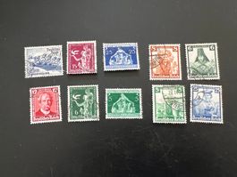 Deutsches Reich 1935/36  Lot gest.    (5062)