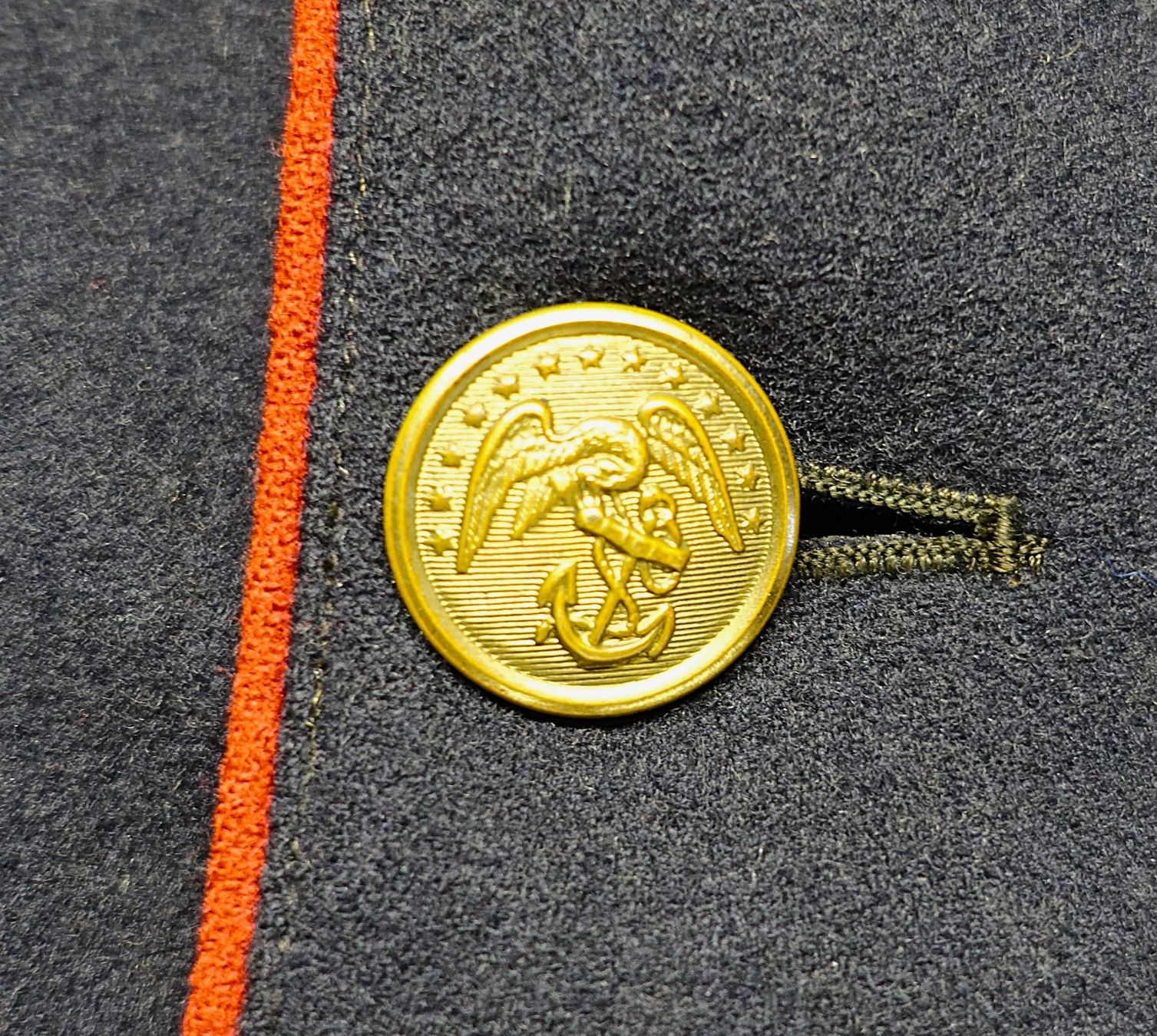 Uniformi: Seltene USMC Uniform Jacke QM Sergeant ca. 1.Weltkrieg – Usato da Kappelen venduto da Marmoe 6