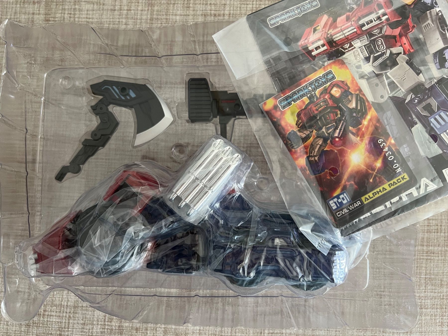 Giocattoli: Transformers Spark Toys ST-01 Alpha Pack Optimus Prime – Usato da Neuchatel venduto da Pancrazi 2