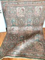 Seidenteppich XL 275*185cm handgeknüpft frisch gewaschen 1A