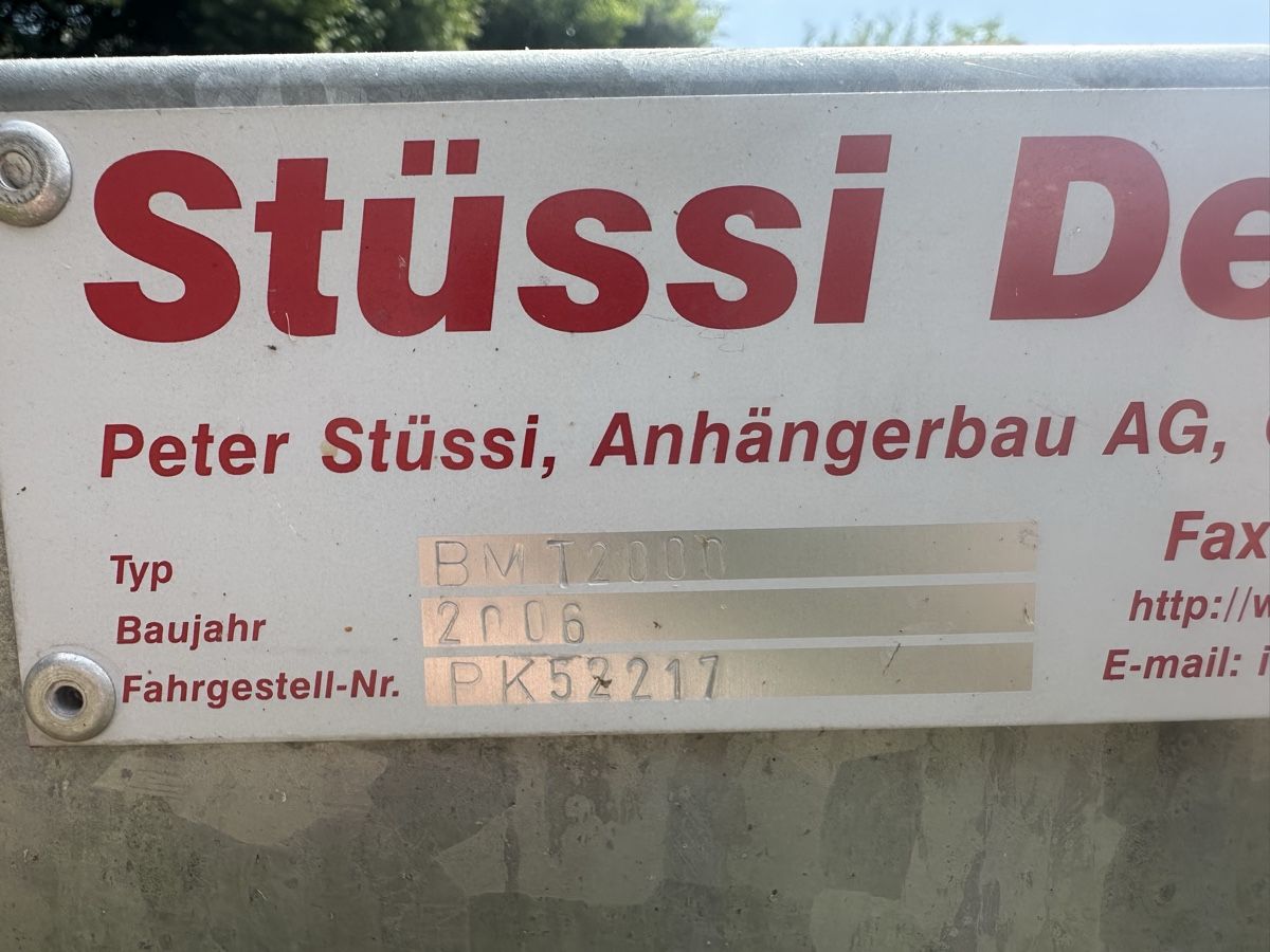 Stüssy Rimorchi: Boots Anhänger  – Usato da Riehen venduto da SpezMotfSchweizer 3
