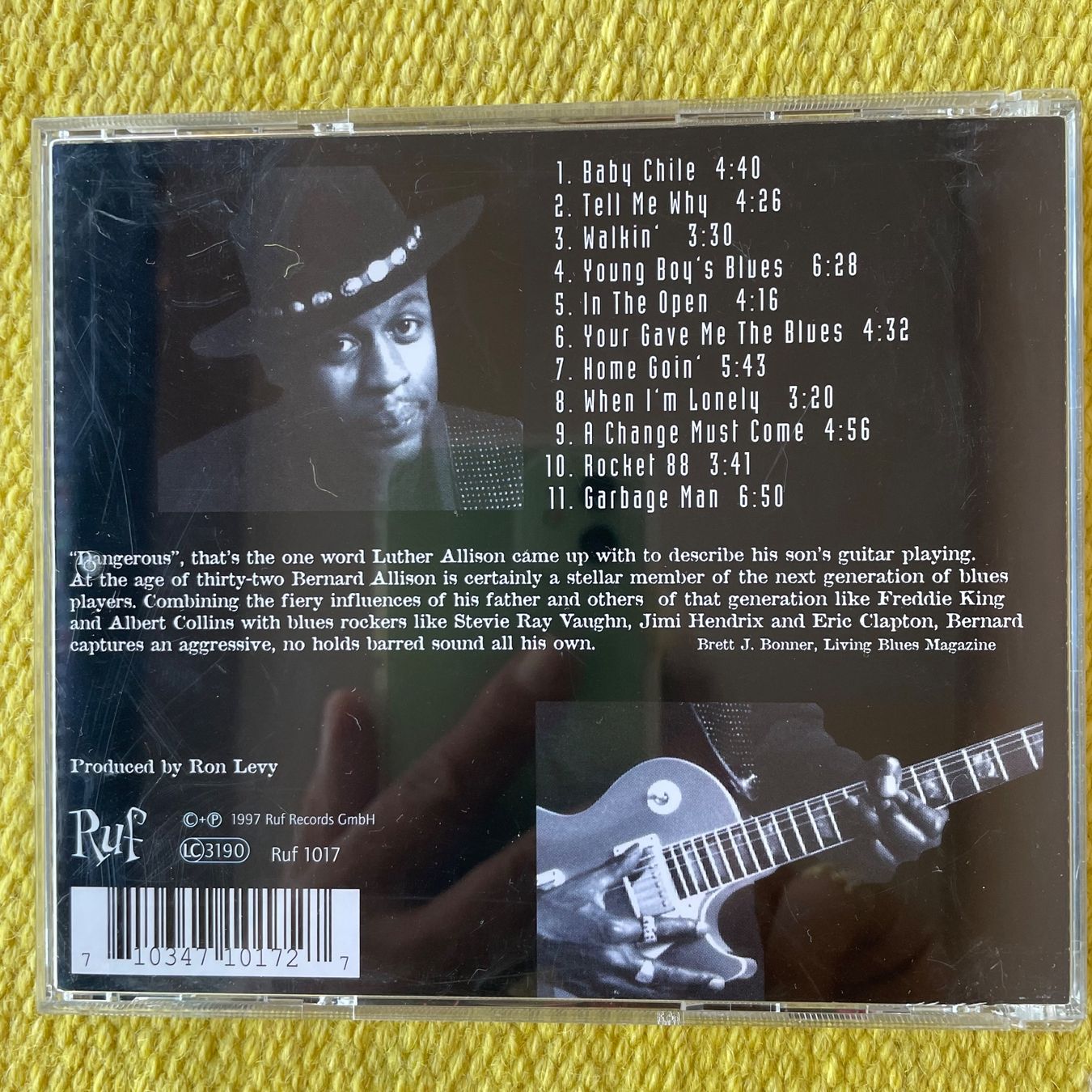 CD: BERNARD ALLISON-BORN WITH THE BLUES – Usato da Rorschacherberg venduto da CD-Roli 1