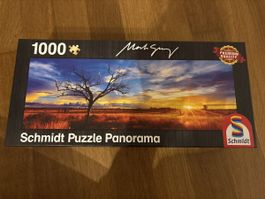 Schmidt Puzzle Panorama 1000 Teile - Motiv Sonnenaufgang