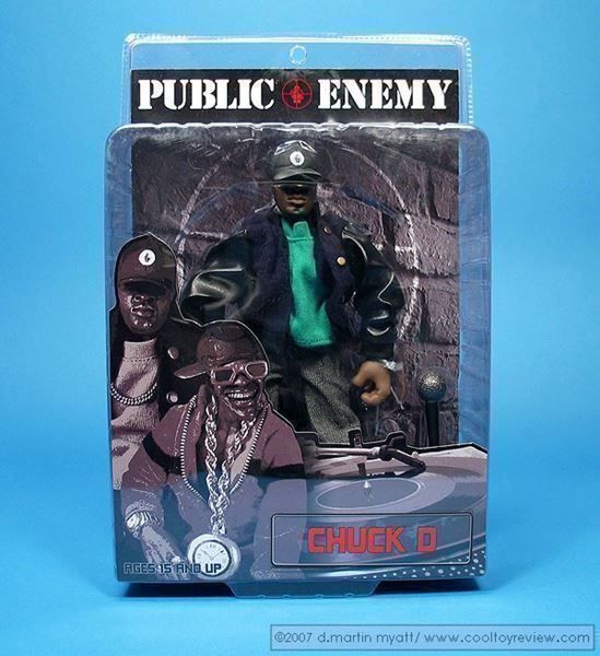 Statuette: Public Enemy Chuck D Action Figure Mezco – Nuovo e nell'imballaggio originale da Zürich venduto da urbancity 5