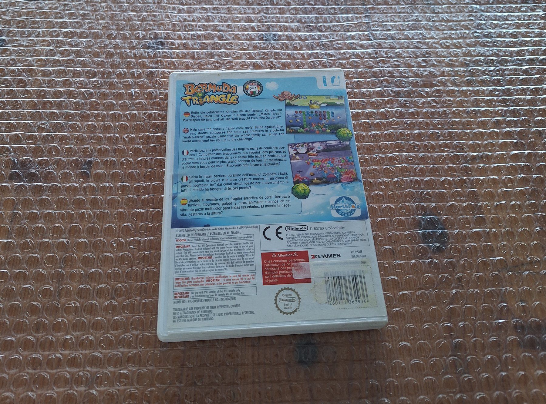 Nintendo Giochi: Bermuda Triangle - Wii – Usato da Altstätten SG venduto da GGsGameshop 1