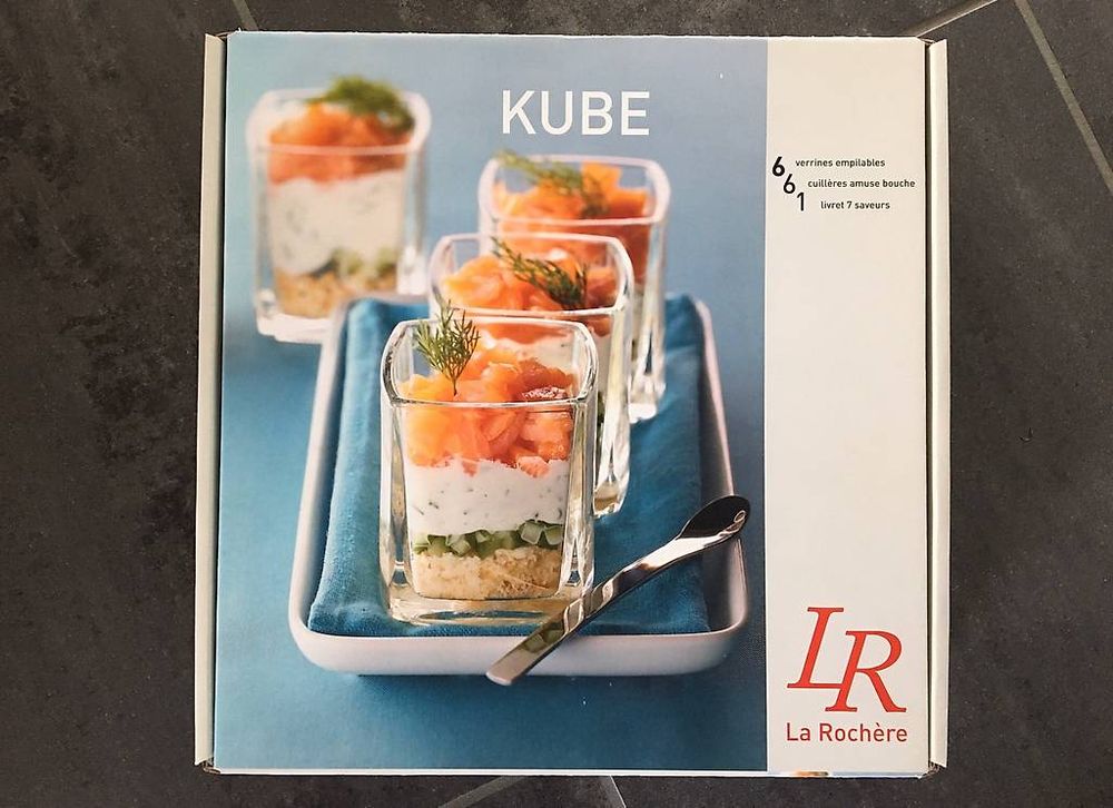 Glasschälchen Amuse Bouche Kube von La Rochère (Neu und ...