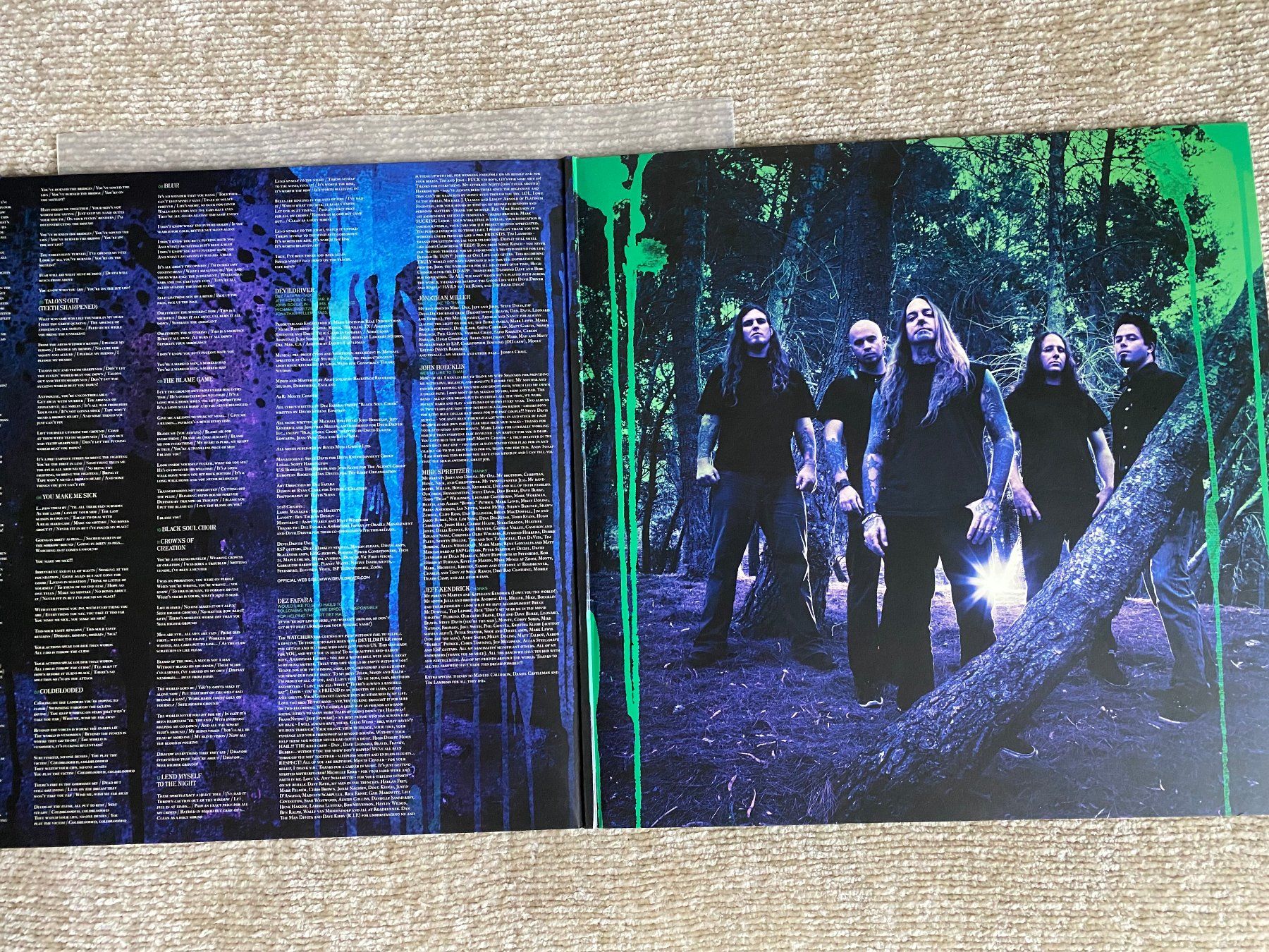 Dischi in vinile: DevilDriver – Beast /  2 Lps Purple & Green Swirl – Usato da Basel venduto da Dinosauce 3