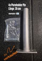 Plateholder Pin - silber