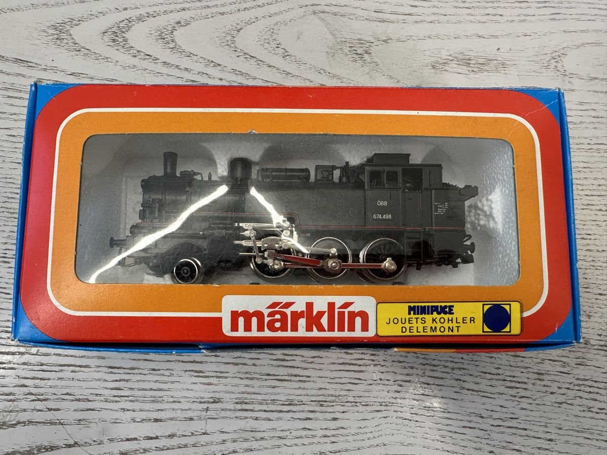 Märklin Modellini di ferrovie: Märklin 3105 ÖBB BR 674 – Usato da Lupsingen venduto da New-Haven 7