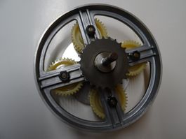 Inca Zahnradgetriebe mit Riemenscheibe Aluminium