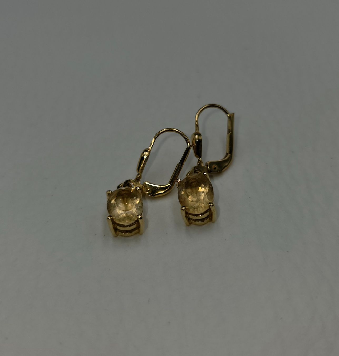 Orecchini pendenti & Orecchini a lobo: 18 Karat 750 Gold Ohrringe Mit Citrin – Usato da Wald ZH venduto da Dasilver 9