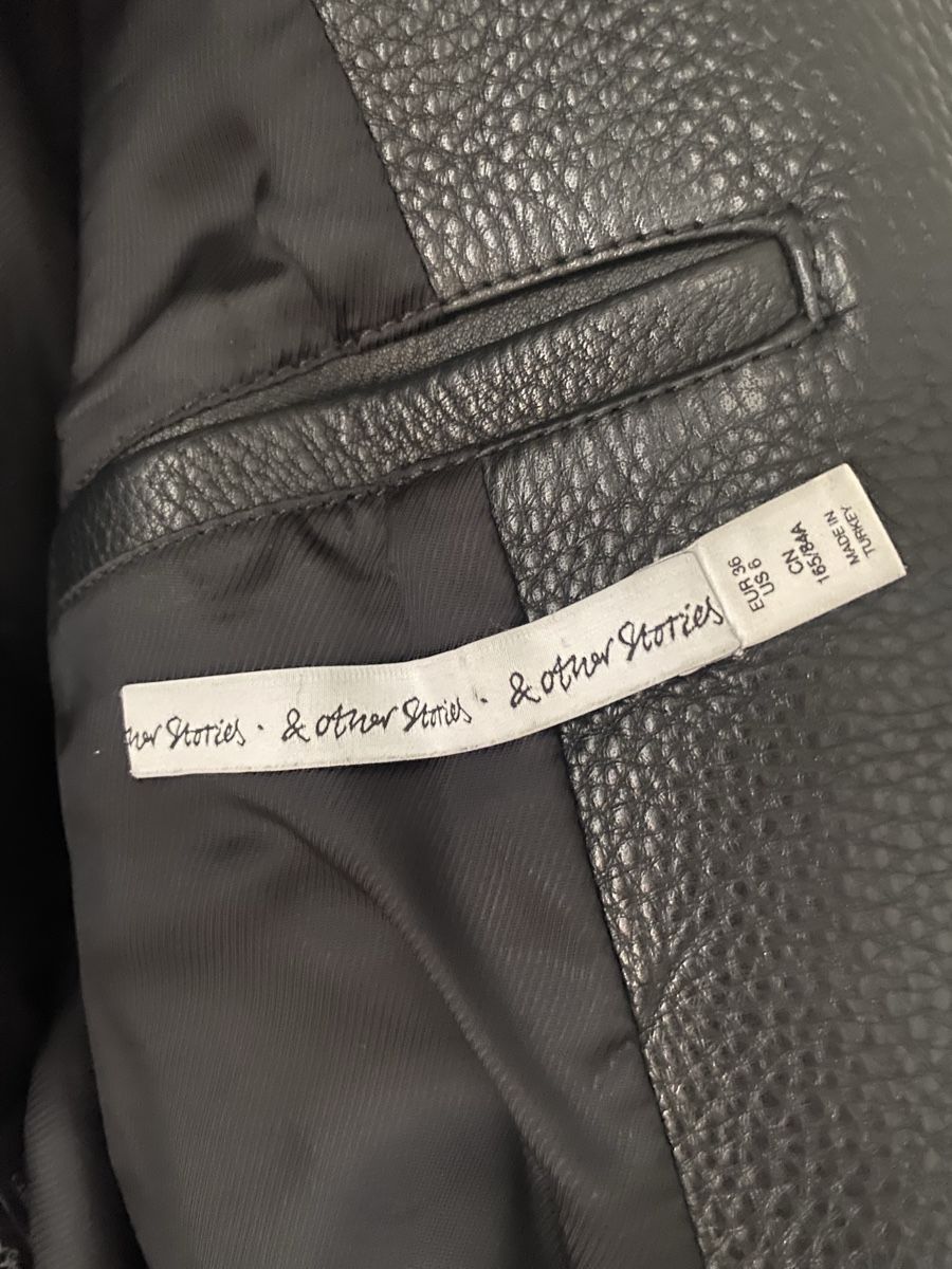 Other Stories Giacche: Kurze Lederjacke &other Stories Gr. 36 – Nuovo (secondo la descrizione) da Basel venduto da kar_6lxm 1