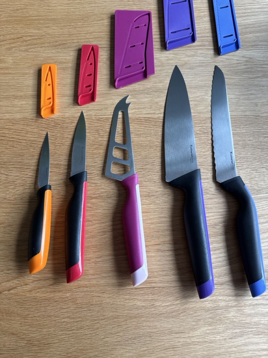 Tupperware Coltelli da cucina: Tupperware Messerset – Nuovo (secondo la descrizione) da Schiers venduto da ganmor 1