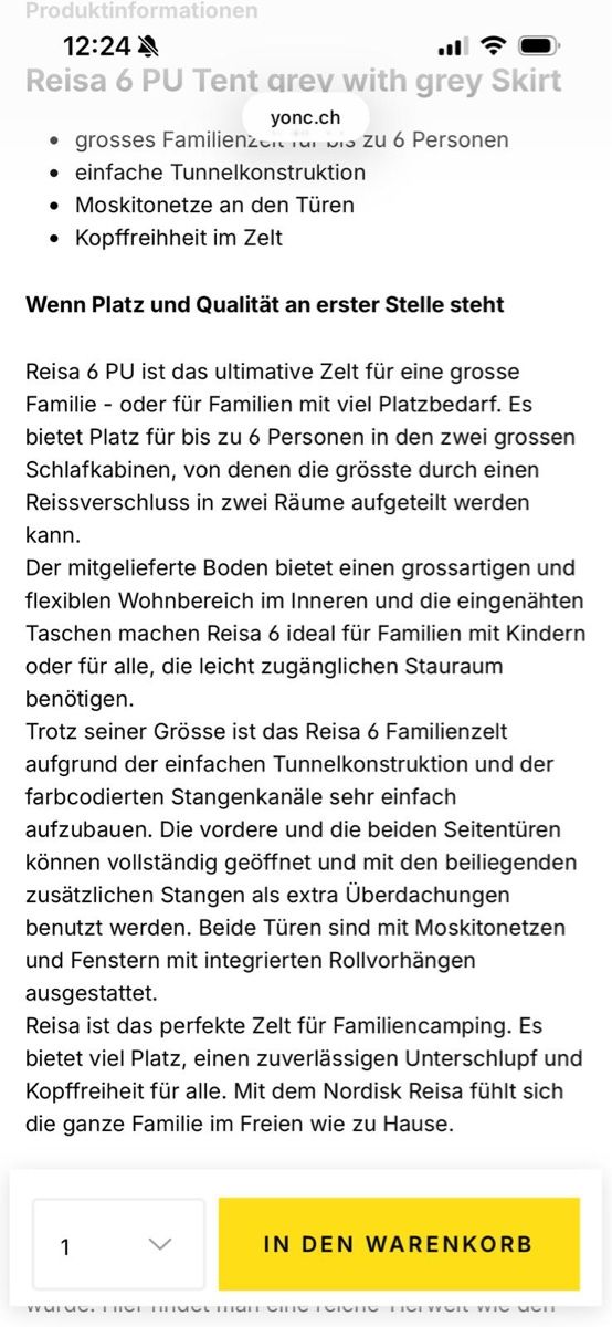 Zelte: Zelt – Neu und originalverpackt aus Riehen von zvillimchaste 3