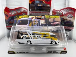 Hot Wheels Team Transport 24 Honda Civic Type R Legends Tour