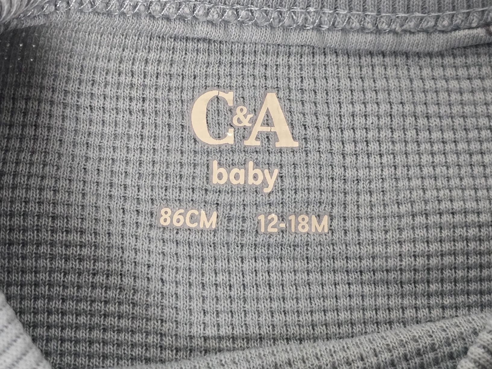 C&A Maglioni & Felpe: Schicker C&A Waffelpiqué-Pullover Gr. 86  – Usato da Teufenthal AG venduto da thuzsu 2
