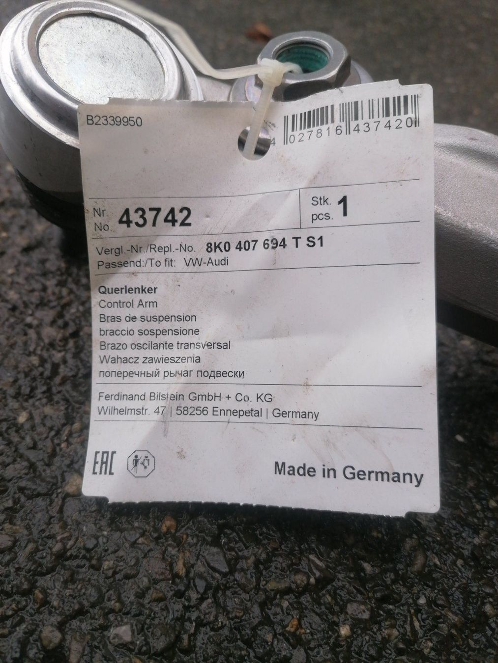 Audi Toutes les pièces auto: AUDI QUERLENKER – Neuf (Voir description) à Reinach AG par bluemoon81 1