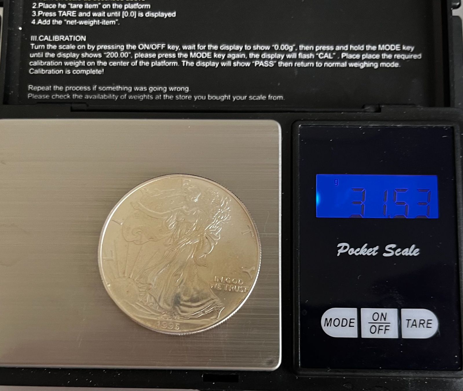 Tutti le monete: 1995 American Silver Eagle 1oz .999 Silber – Nuovo (secondo la descrizione) da Dielsdorf venduto da adikora 3