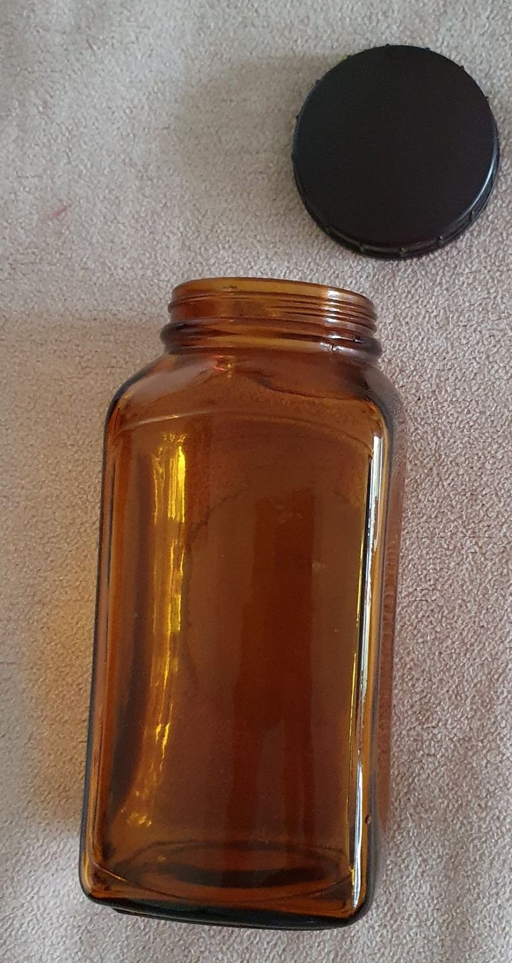 Accessori da laboratorio: 2 alte Apothekerglas Flasche - Emailliert – Usato da Kreuzlingen venduto da Rschweiz1 6