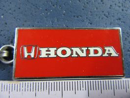 HONDA AUTO LOGO SCHLÜSSELANHÄNGER ENAMEL SILBRIG LIMITIERT