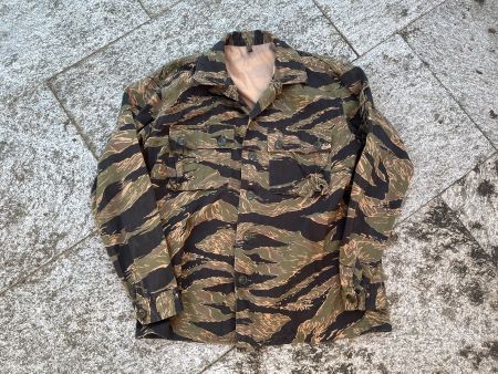Buzz Rickson Tiger Stripe Shirt Hemd XL