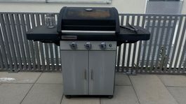 Campingaz Gasgrill inkl. fast voller Gasflasche – voll funkt