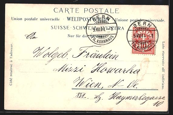 Cartes postales: Bern, Strassenbahn an Geschäften in der – D'occasion à Berlin par bartko-reher 1