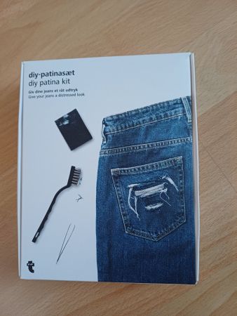 Jeans modern 'aufkratzen', Geschenk für Teenager, r