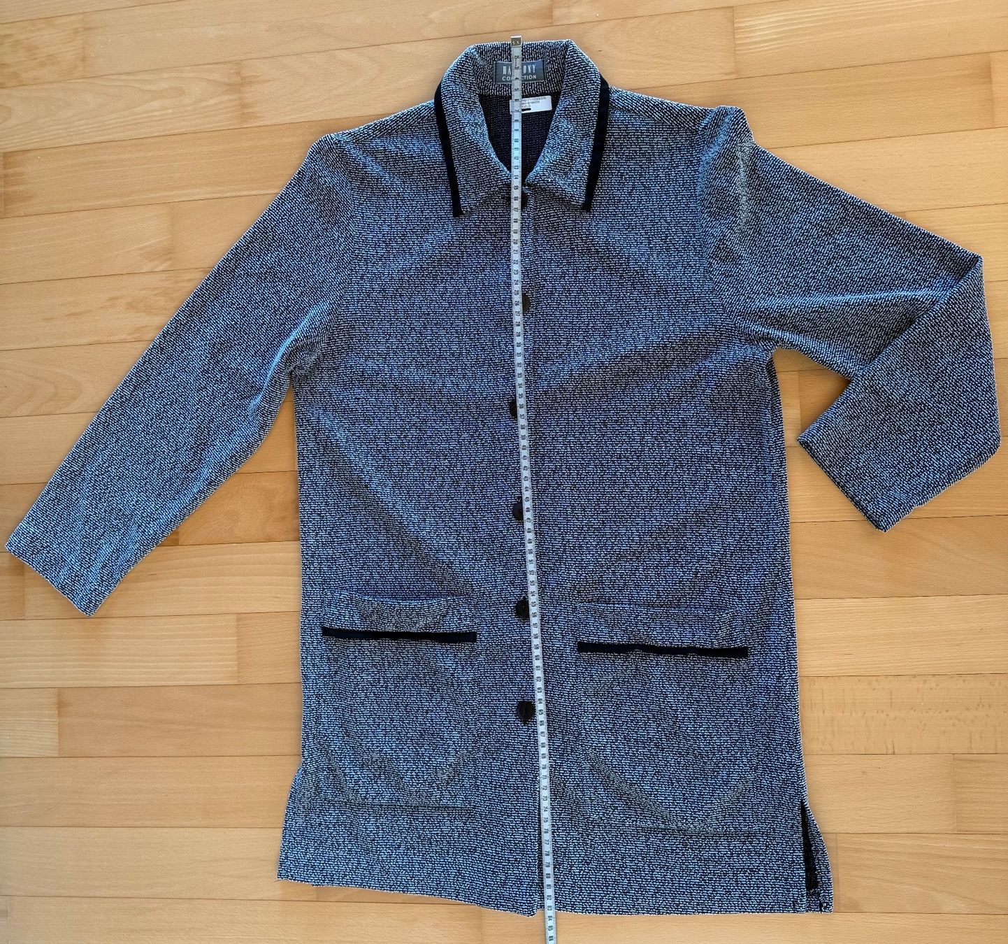Vestes: Übergangsjacke, Longbluse Grösse 38 Schwarzweiss – D'occasion à Wallbach par 10merlin