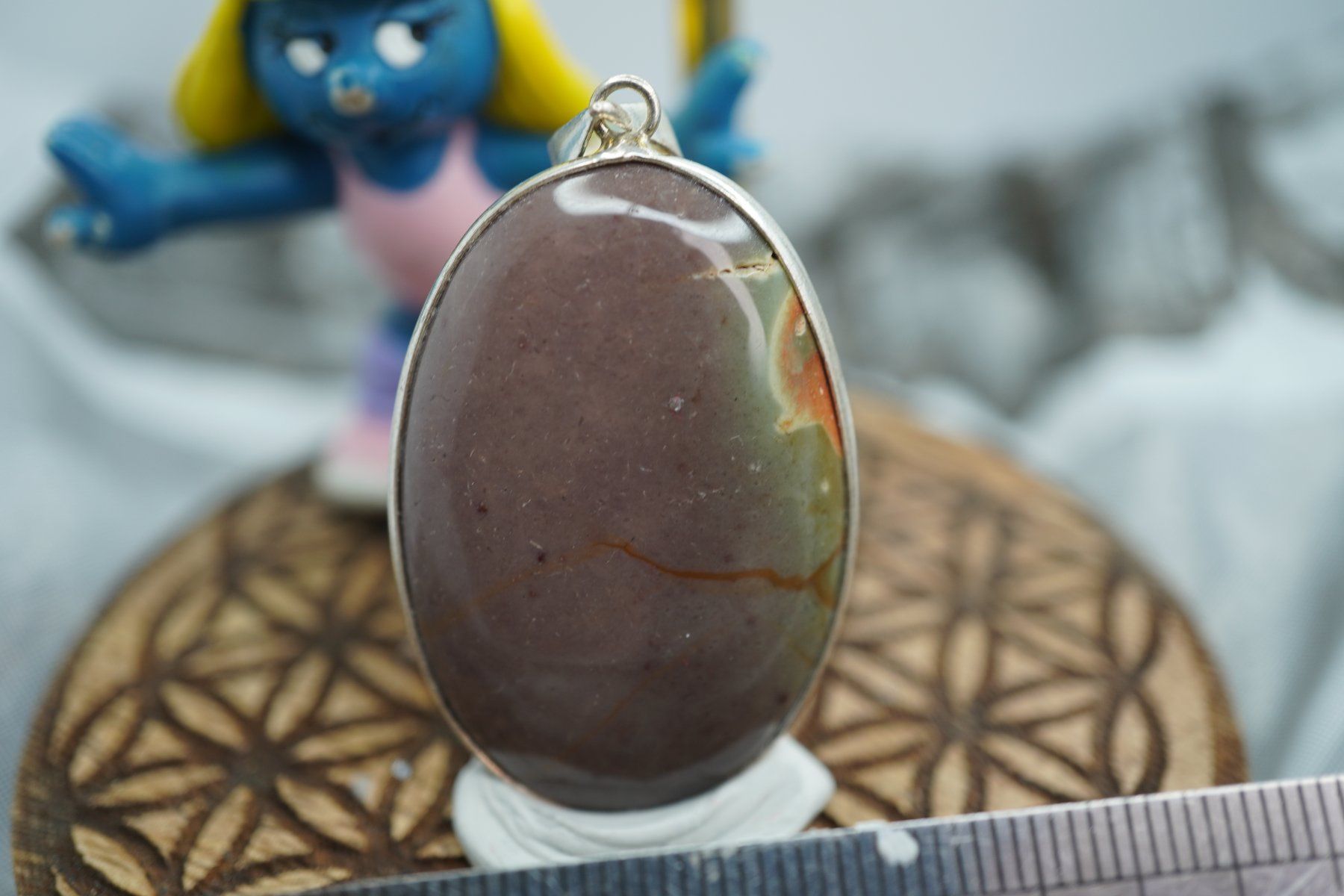 Minerali & Pietre curative: Polychrom  Jaspis   Schmuck Anhänger       ab 1.- Auktion – Nuovo e nell'imballaggio originale da Eschenbach SG venduto da topstone