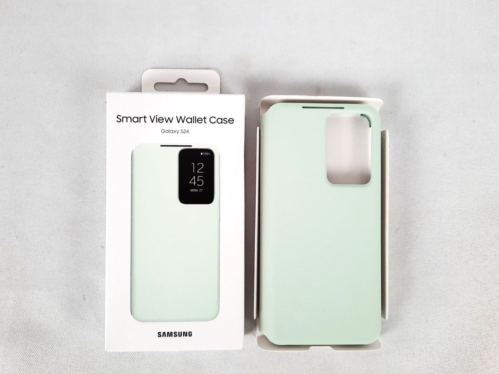 Samsung Cover & Protezioni schermo: Samsung-Smart-View-Case-Galaxy-S24 – Nuovo (secondo la descrizione) da Beinwil am See venduto da Restwert_Beinwil 1