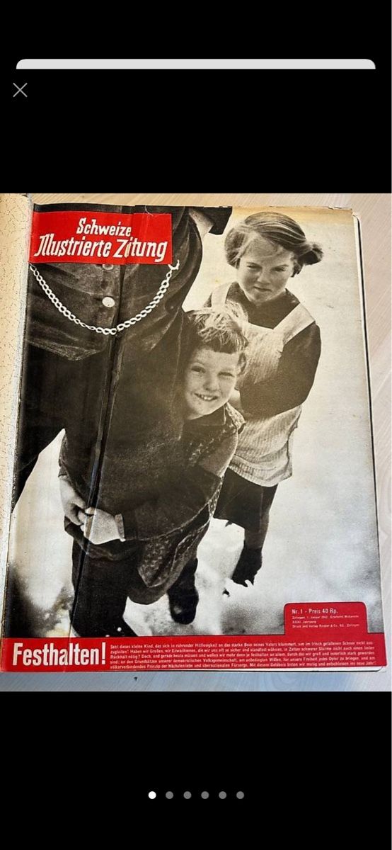Libri: Schweizer Illustrierte Sammelband 1942 – Usato da Olten venduto da Barola01 1