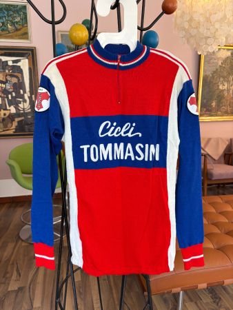 Original Vintage 60/70er Cicli Tommasini Radtrikot Veloshirt