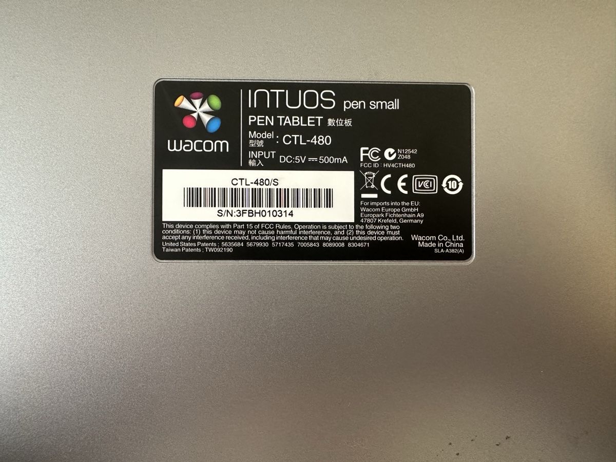 Wacom Tablet PC: Wacom CTL-470/CTL-480 – Usato da Luzern venduto da FrankGroebel 2