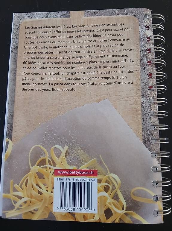 Bücher: Betty Bossi, Pasta – Gebraucht aus Grolley von Montana78 4