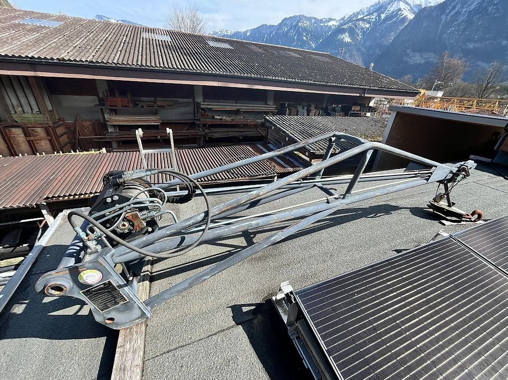 Gru: Manitou PT 1000 - Kranausleger mit Winde - Gittermast – Usato da Trübbach venduto da off-grid