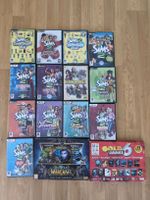 diverse Computerspiele, diverse Erweiterunge (Sims, WoW,...)