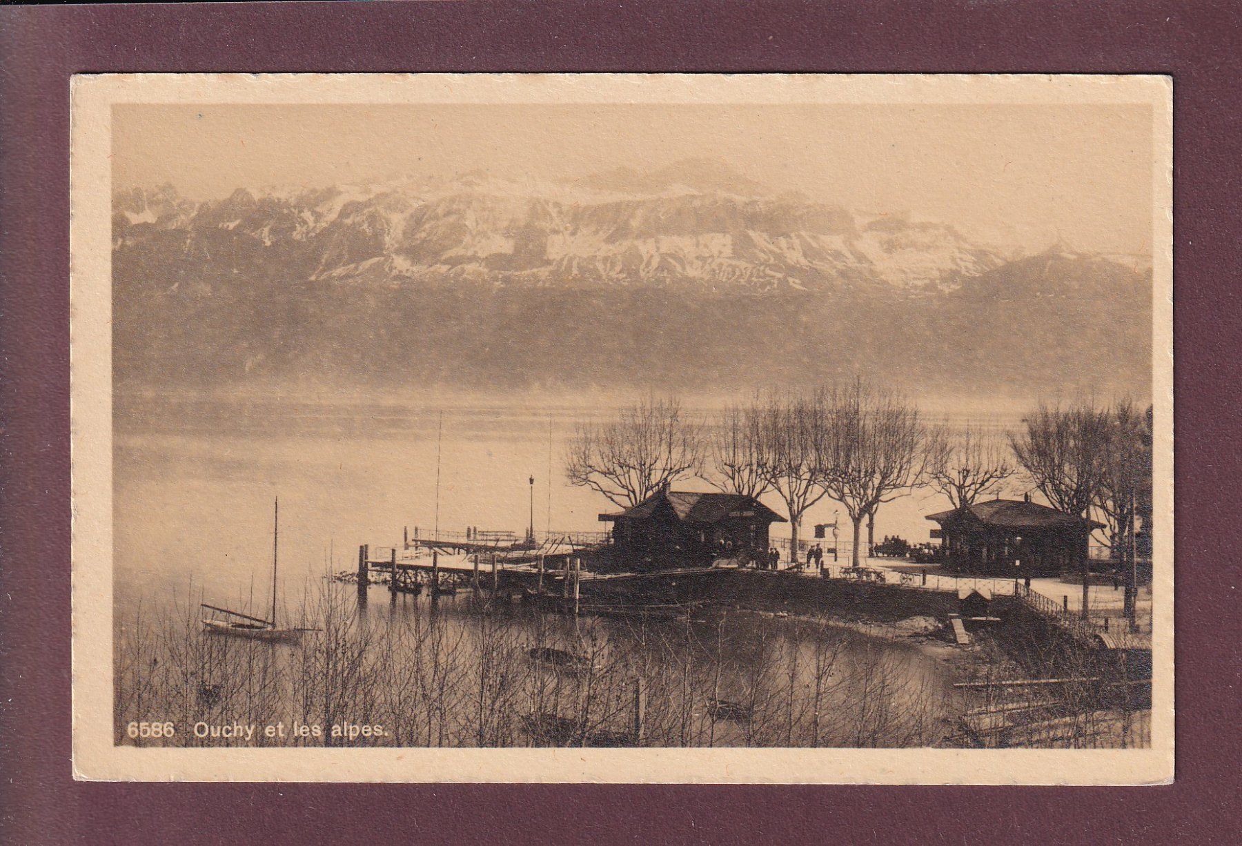 Cartes postales: LAUSANNE - Ouchy - Débarcadère – D'occasion à Pully par nicecards
