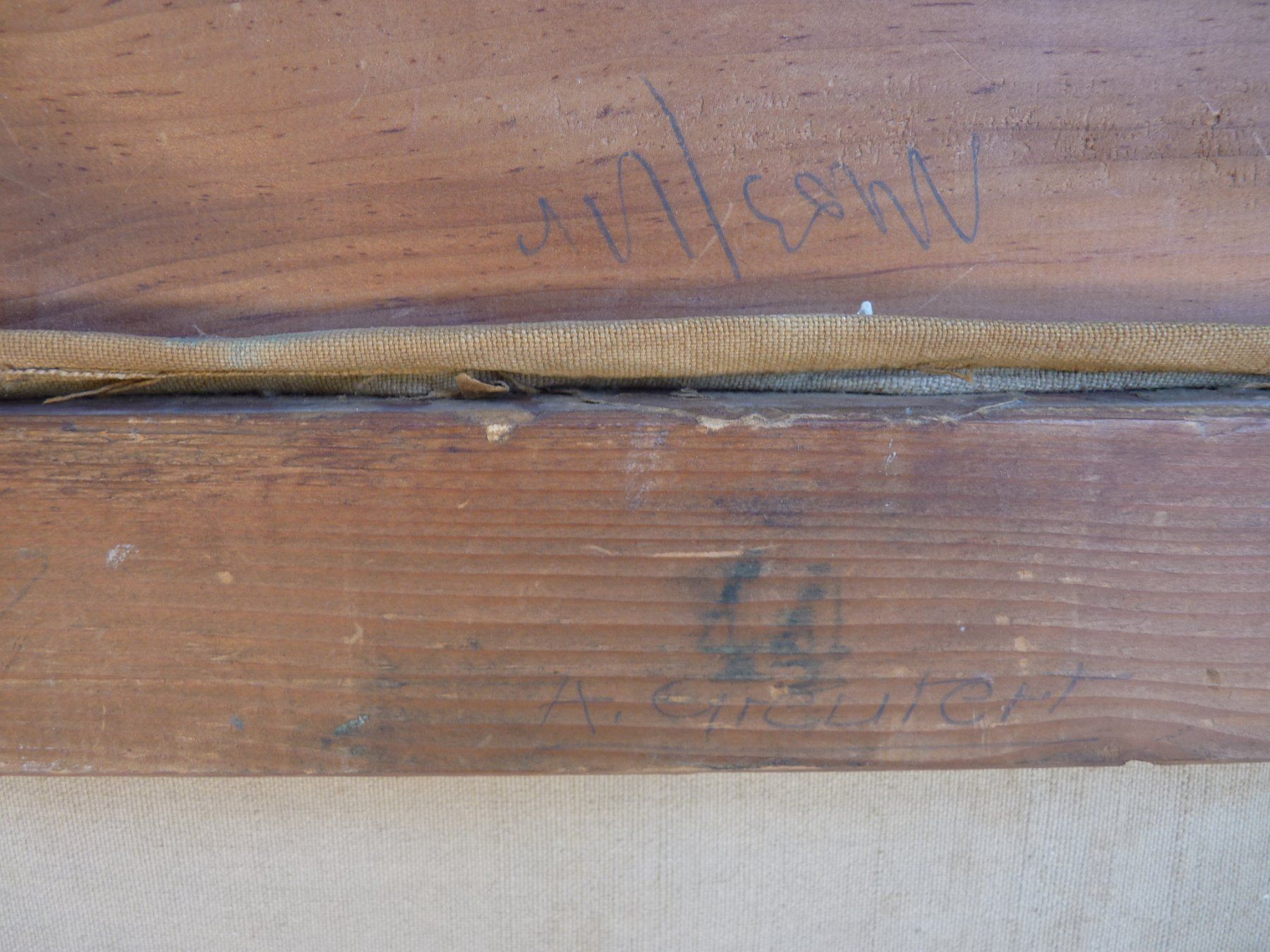 Gemälde: Antikes Oelbild A. Greutert 1925 – Gebraucht aus Küsnacht ZH von zoliboli01 5