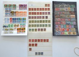 Schweiz: Tell, Werbemarken; 15  4er Blocks gestempelte