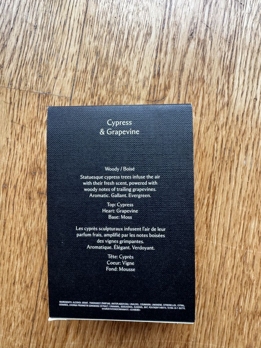 Jo Malone Profumi & Eau de Toilette: Jo Malone Cypress & Grapevine Cologne Intense, 50ml NEU – Nuovo e nell'imballaggio originale da Zürich venduto da tob_7ct9 4