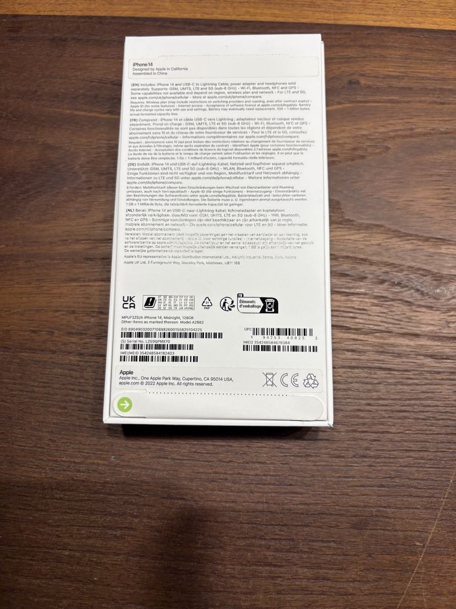 Apple Handys / Smartphones: Iphone 14 128Gb – Gebraucht aus Vinelz von Ameuter 4