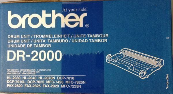 Brother Druckerpatronen & Toner: Brother HL-2040, HL-2070, DCP-7010, DCP-7025 Drum, DR-2000 – Neu und originalverpackt aus Glattbrugg von copytron 1