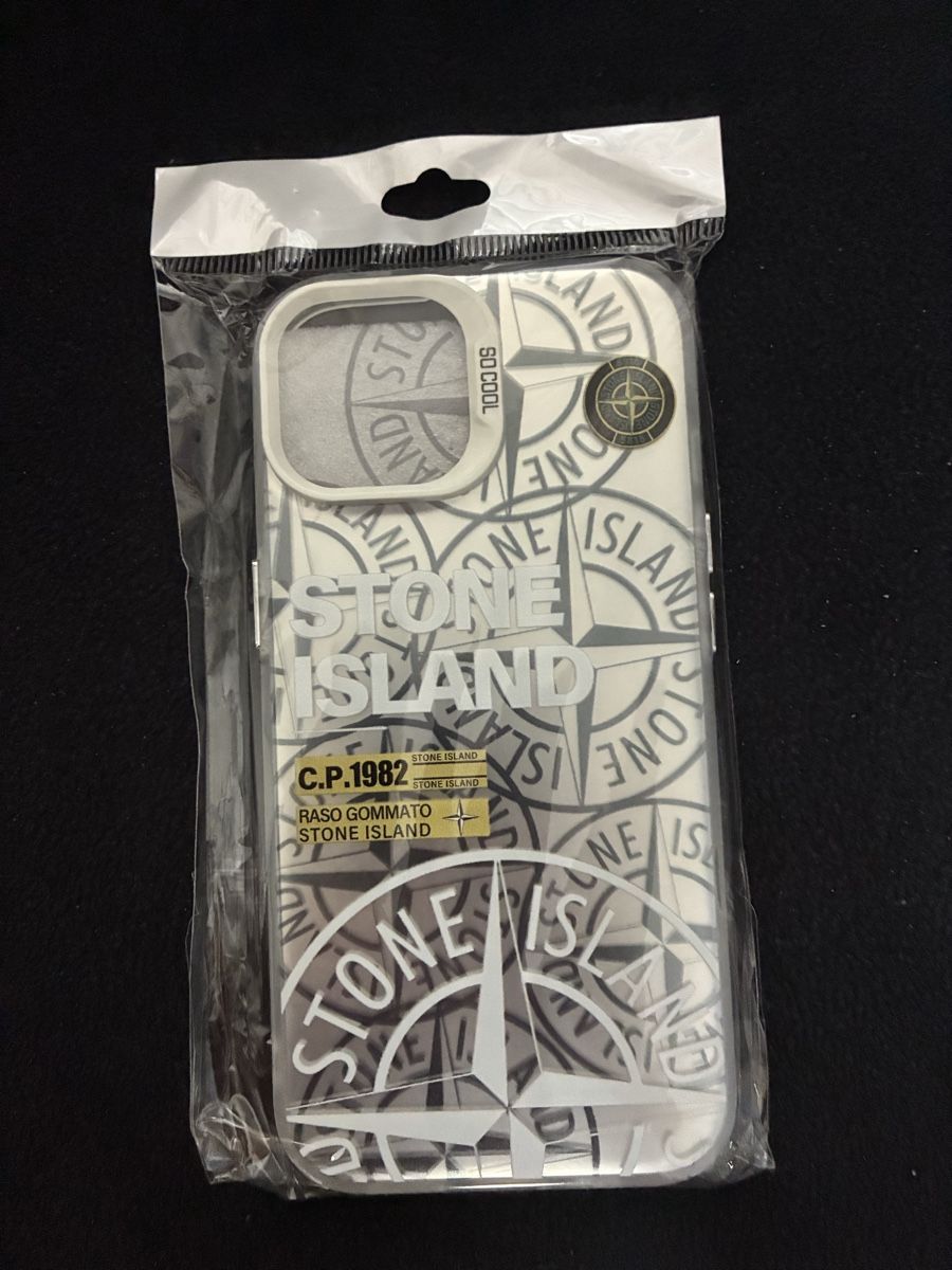 Stone Island Cover & Protezioni schermo: STONE ISLAND CASE WHITE IP15 – Nuovo (secondo la descrizione) da Taverne venduto da YOHISTORE
