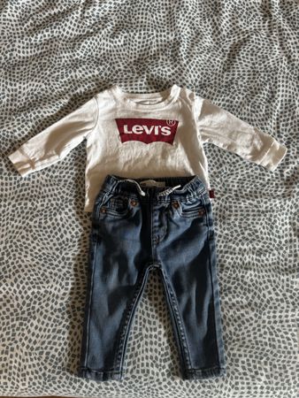 Completo Levi's bambino 6mesi - perfetto per l'inverno 68cm