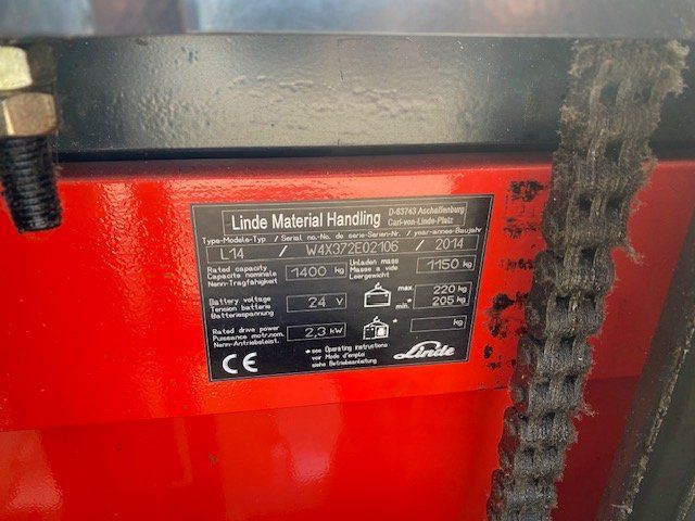 Linde Gabelstapler & Hubwagen: Linde L14 Triplex Deichselstapler / Ameise – Gebraucht aus Laufen von VERARMUS11 8