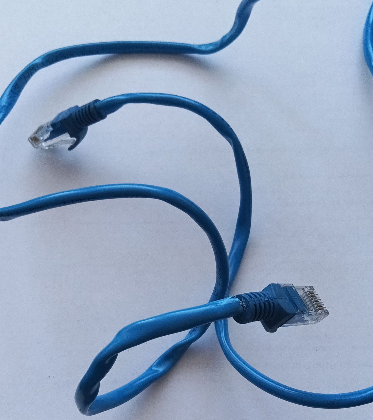 Cavi: LAN Kabel CAT.6  blau – Usato da Grächen venduto da Eifelelch