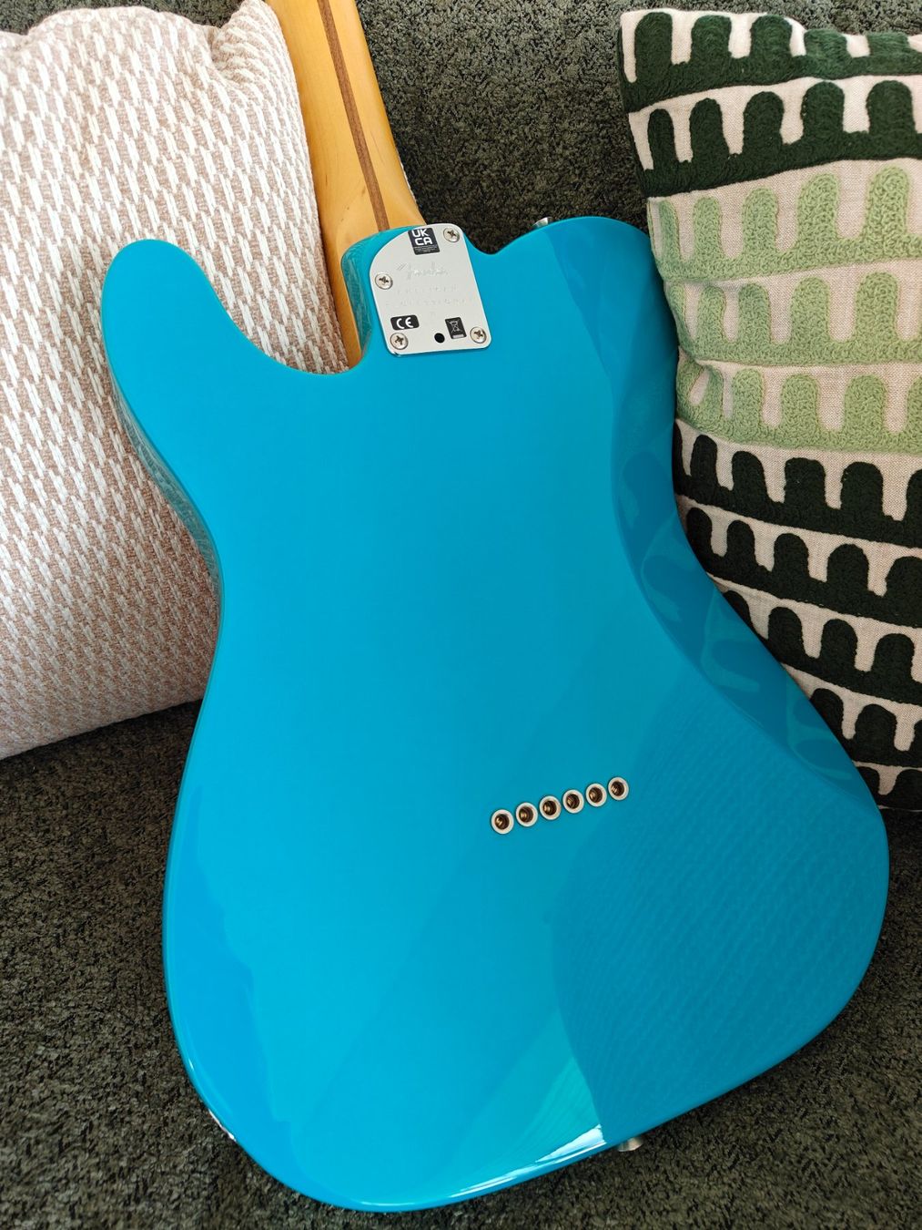 Fender Strumenti musicali: Fender American Pro II Telecaster DLX MBL – Usato da Apples venduto da Lozannois 3